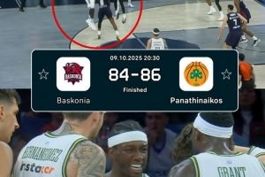 纳恩压哨绝杀！帕纳辛纳科斯2分险胜！