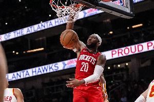 福将！火箭开局两连败后奥科吉提上首发变阵 随后火箭3连胜！